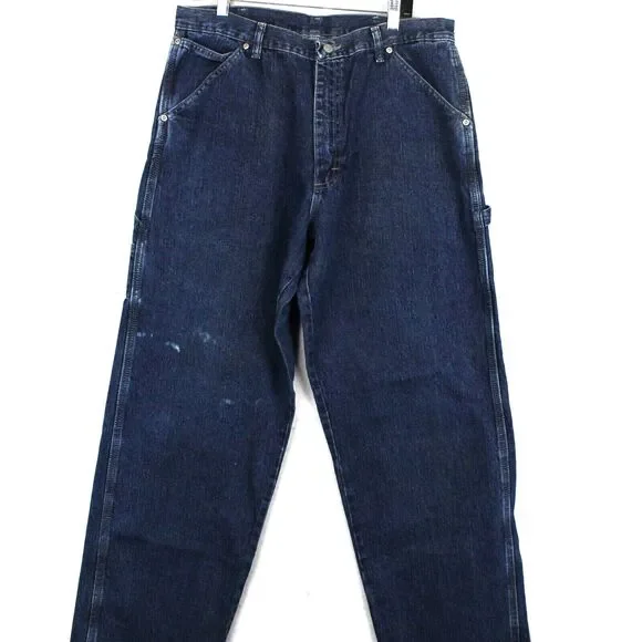 Wrangler Jeans Wrangler 94lswdv Blue Denim Carpenter Jeans